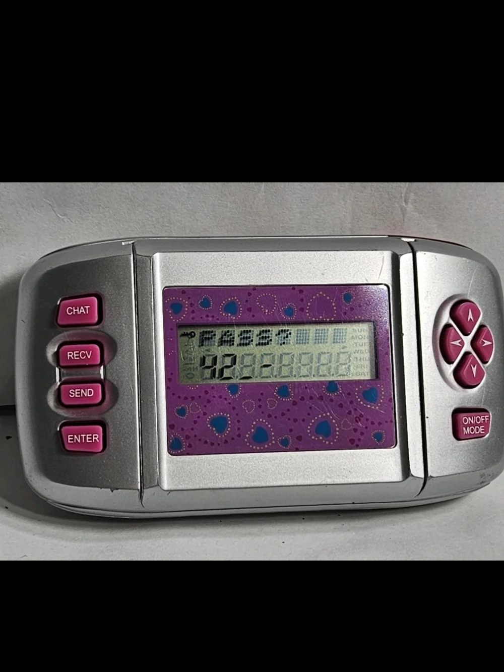 Vintage Cyber Gear SMS Sliding Text Messaging Toy Works Great! Y2K